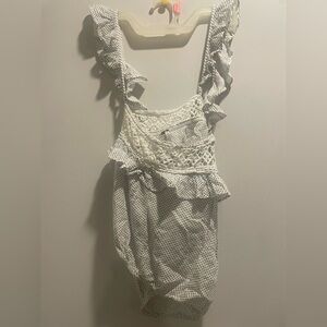 Free people Polkadot top